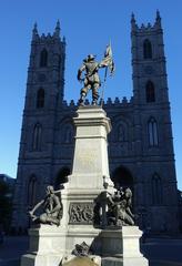 Maisonneuve Monument in Montreal Quebec Canada