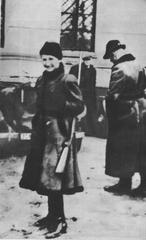 Ludwig Hahn and his wife Charlotte before the hunt at Gestapo HQ in occupied Warsaw