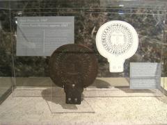 Spanish host press from 1567 displayed at HistoryMiami museum in Florida