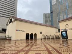HistoryMiami museum and Miami-Dade Cultural Plaza with modern buildings in Miami 2024