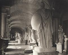 Gustav III's sculpture collection in the antique museum at Stockholm Palace