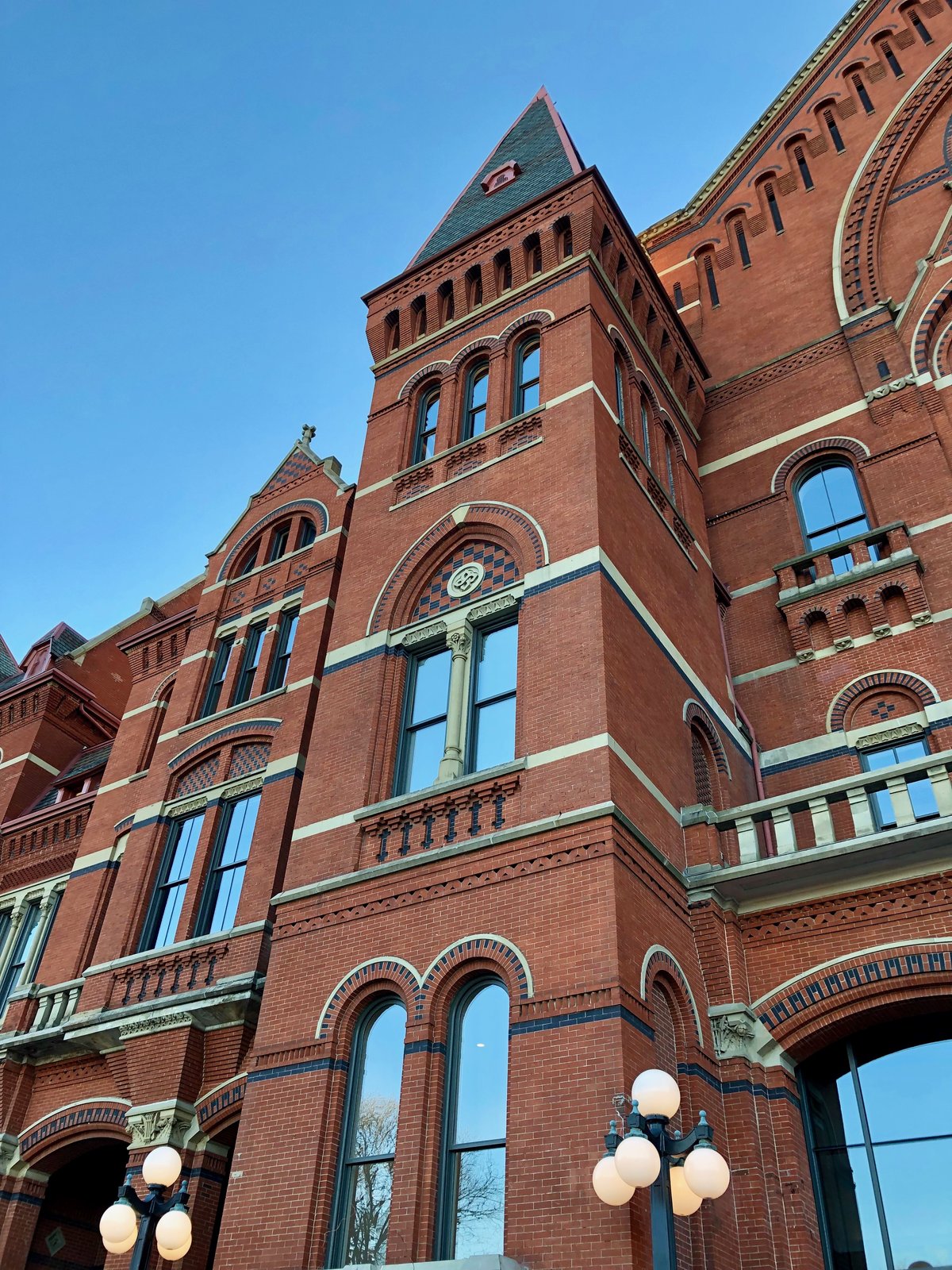 Cincinnati Music Hall in Over-the-Rhine neighborhood of Cincinnati, Ohio