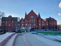 Cincinnati Music Hall historic building in Over-the-Rhine Cincinnati