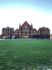 Exterior view of Cincinnati Music Hall in Over-the-Rhine, Cincinnati, Ohio