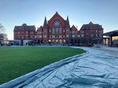 Cincinnati Music Hall historic building in Over-the-Rhine Cincinnati Ohio