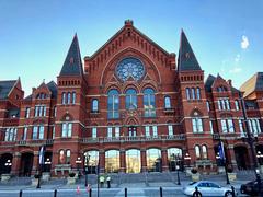 Cincinnati Music Hall in Over-the-Rhine neighborhood of Cincinnati, Ohio