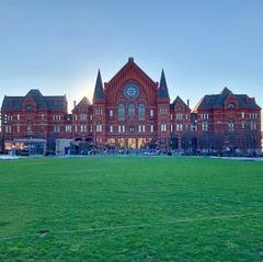 Historic Cincinnati Music Hall in Over-the-Rhine neighborhood, Cincinnati, Ohio