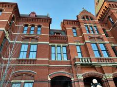 Cincinnati Music Hall historic red brick building in Over-the-Rhine Cincinnati OH