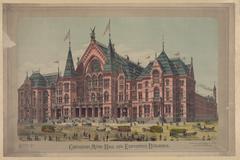 Cincinnati Music Hall and Exposition Buildings historic exterior view