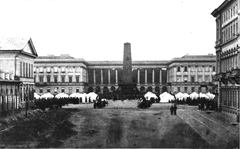 Bivouac of the Russian Army on Saxon Square in Warsaw 1861