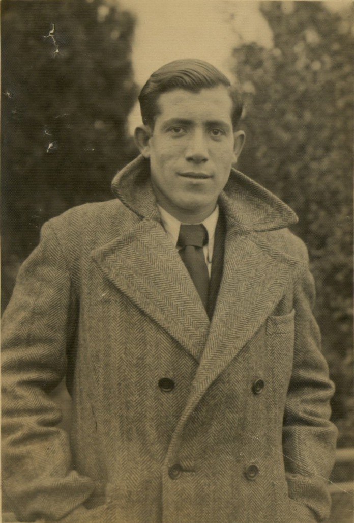 Portrait of Alberto Errera, a prisoner involved in the Auschwitz-Birkenau uprising