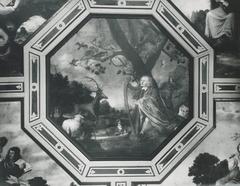 Ceiling painting in the music room of Ulvsunda Castle