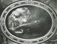 Ceiling painting in the Rikssalen hall at Ulvsunda Castle