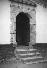 Ulvsunda Castle west wing entrance portal