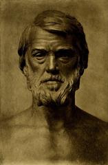 Bust of Thomas Carlyle in the Hall of Heroes at the National Wallace Monument