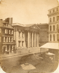 Former First Bank of the United States building in Philadelphia, 1859
