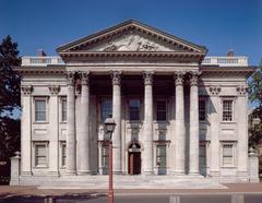 Historic building of the First Bank of the United States in Philadelphia, Pennsylvania