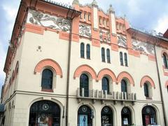 Old Theatre in Kraków Poland historic building facade