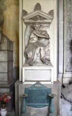 Monument in Staglieno Cemetery