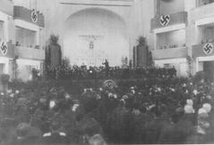 Concert for Germans in 'Romy' hall on Nowogrodzka 49 in Warsaw