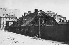 Ulica Dobra street near Zajęcza in Warsaw during the interwar period