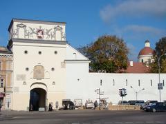 Aušros Vartai Gate of Dawn in Vilnius old town