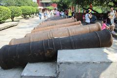 Old cannon in Yuexiu Park, Guangzhou