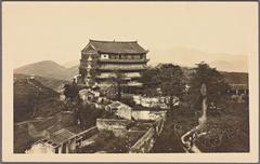 Zhenhai Tower, also known as Five Stories Pagoda, in a traditional Chinese architectural style