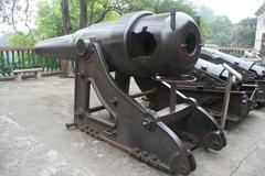 German-made Cannon from 1867 exhibited at Yuexiu Park in Guangzhou