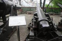 German-made Cannon from 1887 displayed in Yuexiu Park, Guangzhou
