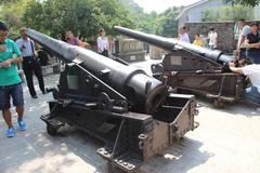 Krupp guns exhibited at Guangzhou City Museum in 2013