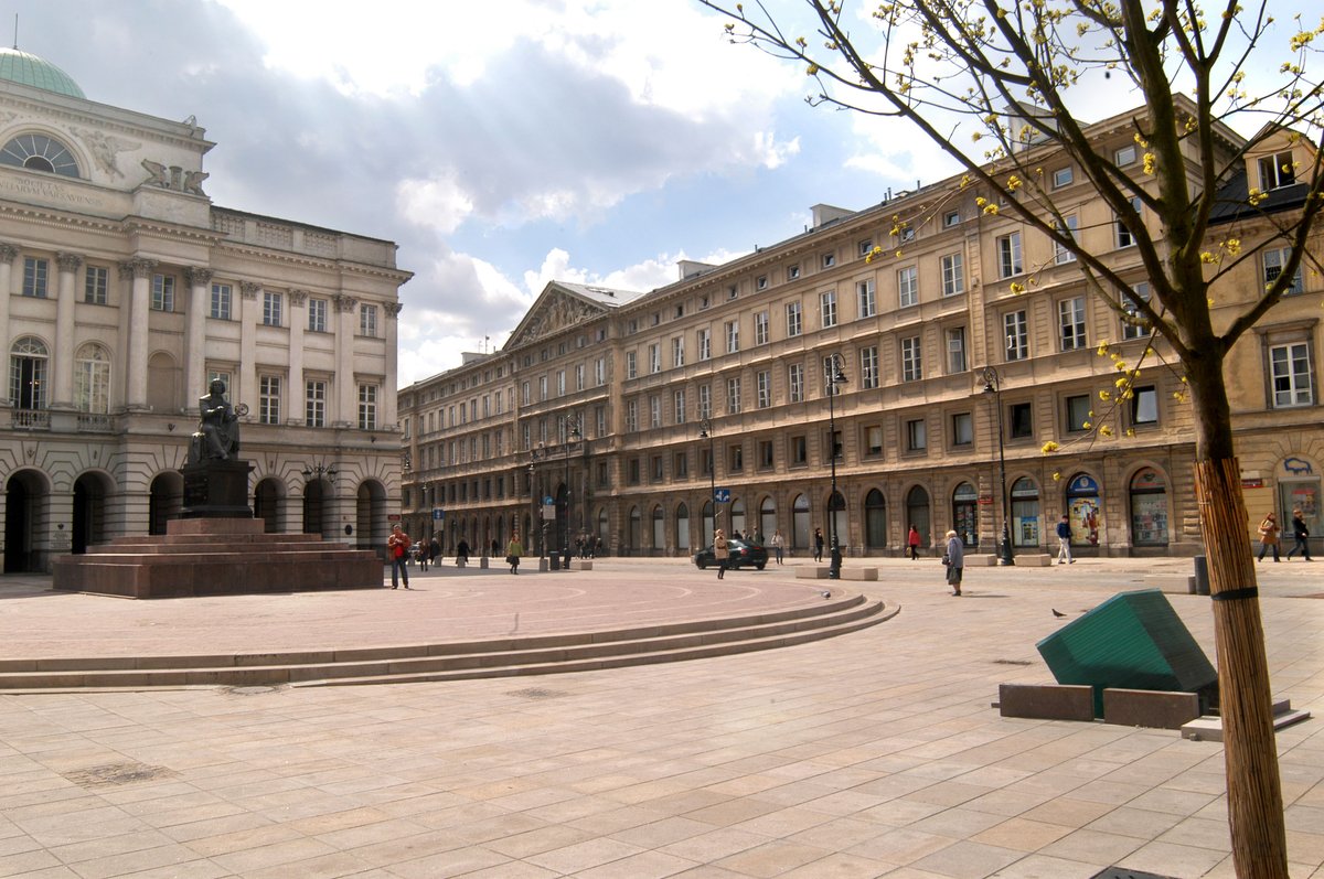 Faculty Of Artes Liberales building at University of Warsaw in Warsaw Poland