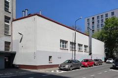 Building of the Faculty of Psychology at the University of Warsaw from Niska Street side in Warsaw