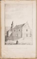Street Saint Nicholas in Vilnia with Church of Saint Nicholas in the background