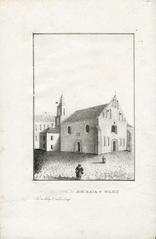 Saint Nicholas Church on Saint Nicholas Street in Vilnius in 1840