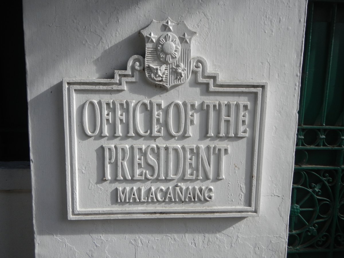 General Solano Street corner Ayala Boulevard at Ermita Manila with Malacañang Palace in the background