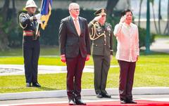 Philippine President Bongbong Marcos hosting Australian Prime Minister Anthony Albanese during official visit in Manila September 2023