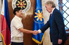 United States Senator Ed Markey meeting Philippine President Bongbong Marcos at Malacañang Palace Manila August 18 2022