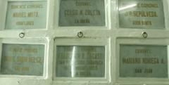 Tombstone of Peruvian Heroes at the Crypt of the Heroes in Peru