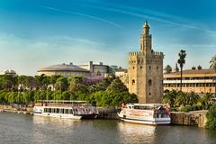 Gold Tower Guadalquivir Seville Arabic architectural tower