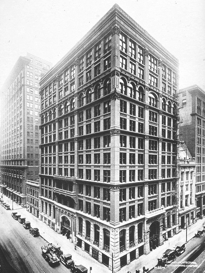 Home Insurance Building exterior Chicago Illinois