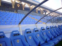 Hércules bench at José Rico Pérez Stadium