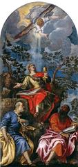 Painting of Saint Peter, Saint John, and Saint Paul