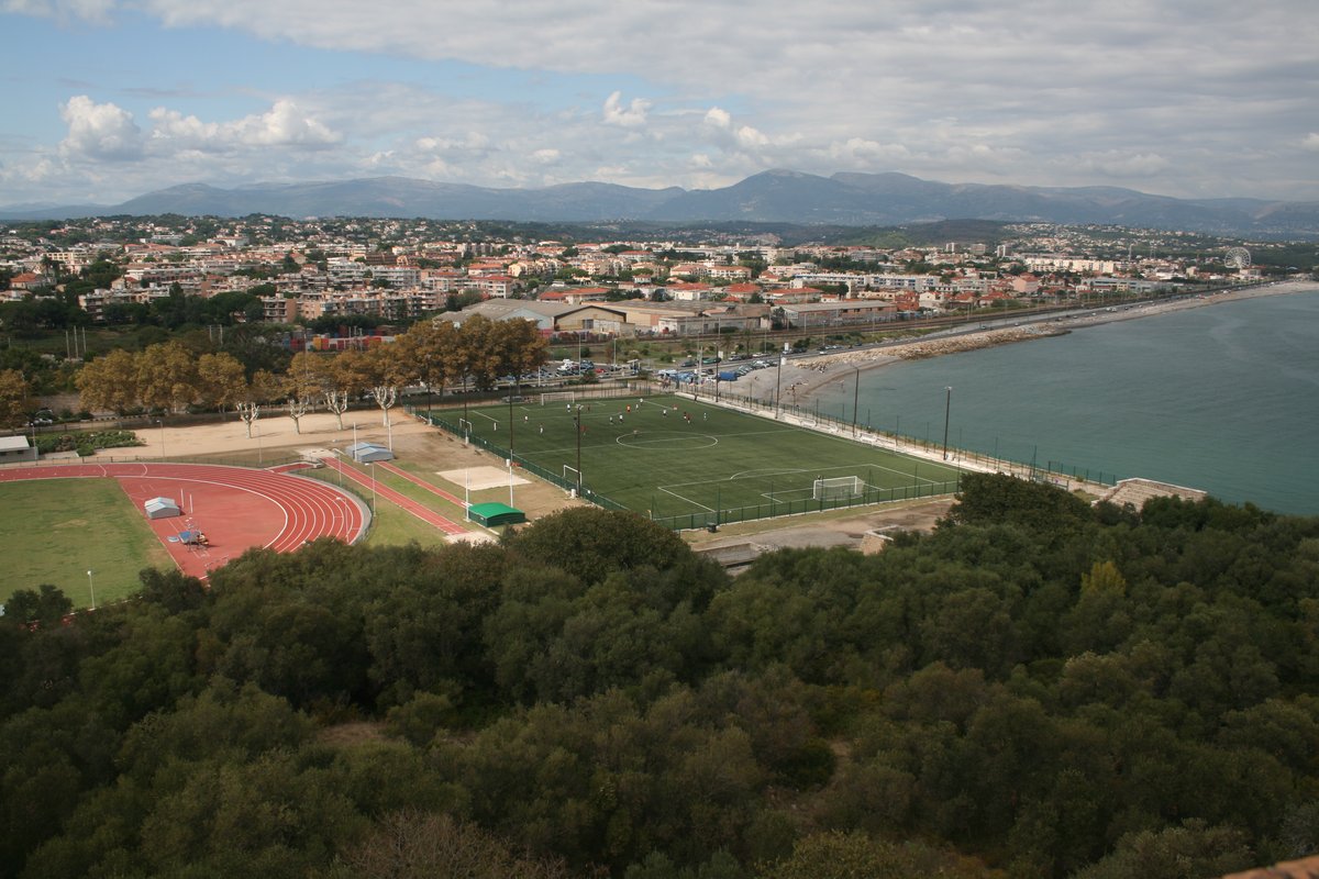 Stade du Fort Carré football stadium in Antibes France