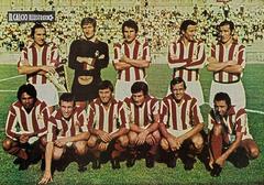 Team photo of SS Lanerossi Vicenza at Romeo Menti Stadium before 1971-72 Coppa Italia match