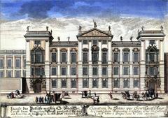 Clam-Gallas Palace in Prague with historical architecture