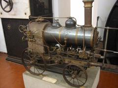 Leonardo da Vinci Science and Technology Museum in Milan Italy interior view