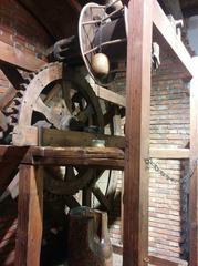 Rope pump exhibit in the Science Museum Milan