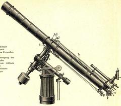 Large refractor telescope at Strasbourg Observatory