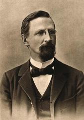 Portrait photograph of Walter Wislicenus, German astronomer
